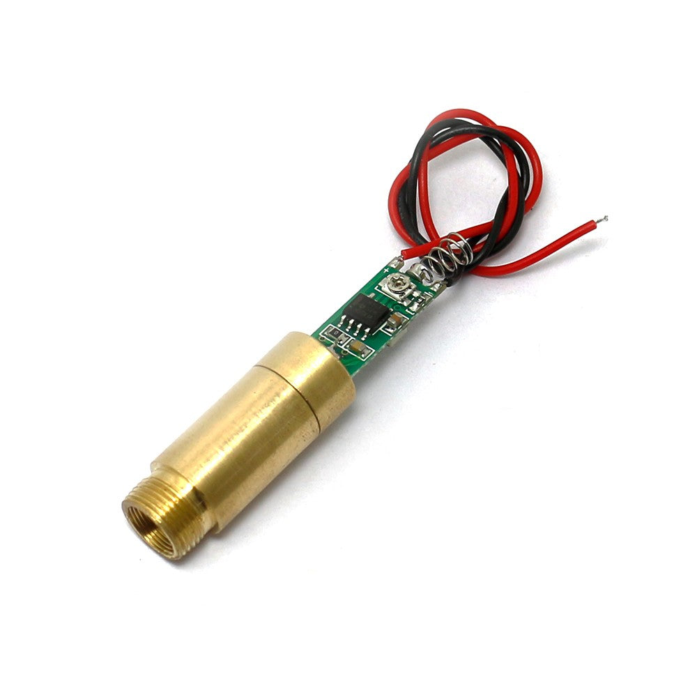 INDUSTRIAL/LAB 3.7-4.2V 3VDC 532nm Green Laser 50mW Diode Module with Cable