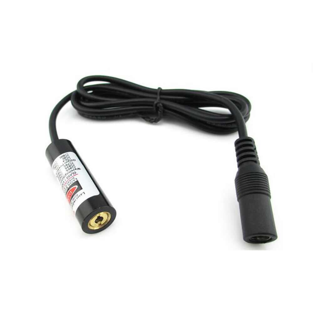 650nm 5mW 12x40mm 12V Adjustable Red Dot Line Cross Module 24V Laser Locator