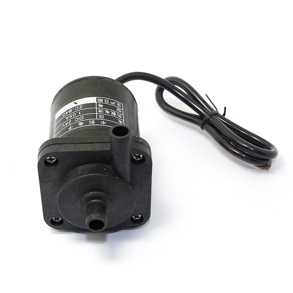 Mini Hot Water Pump Brushless Magnetic 0-100℃ -No Thread-ZC-B40 24V DC