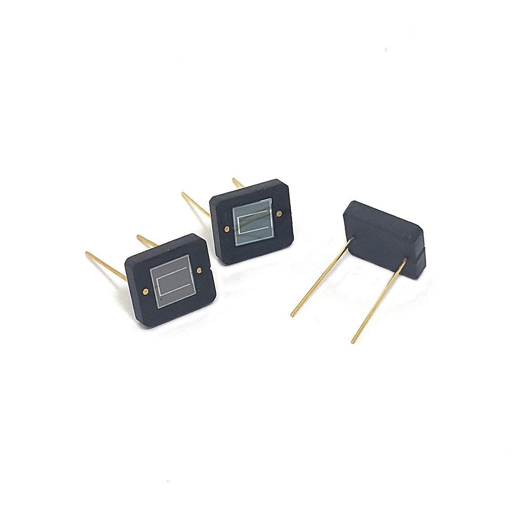 3pcs 2DU6  400-1100nm 6x6mm Silicon Photocell Laser Receiver w/ 2 pins