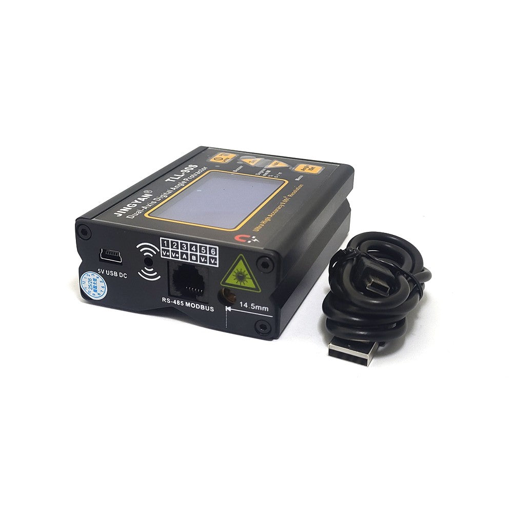 Tll-90s High Precision Laser Electronic Level Digital Biaxial Inclinometer Mini