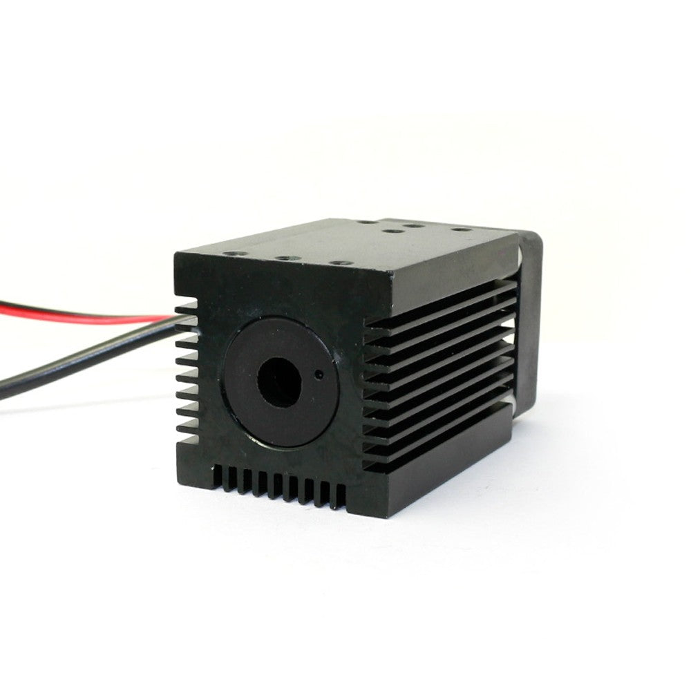 445nm 450nm 500mW Blue Laser Dot Module 12V+ TTL+ Fan Cooling-Working Long time