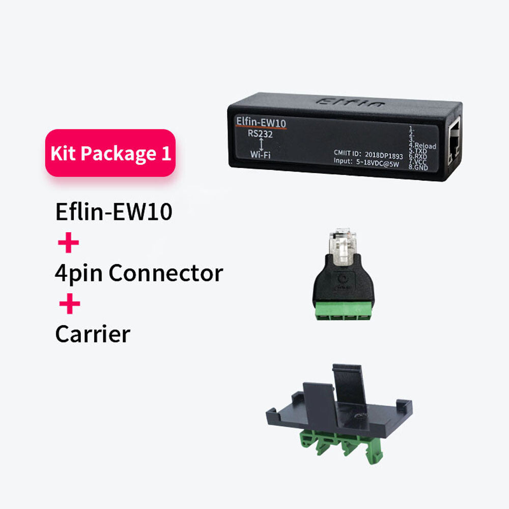 EW10 RS232 To Wifi Modbus DTU Wireless Communication And Communication Module