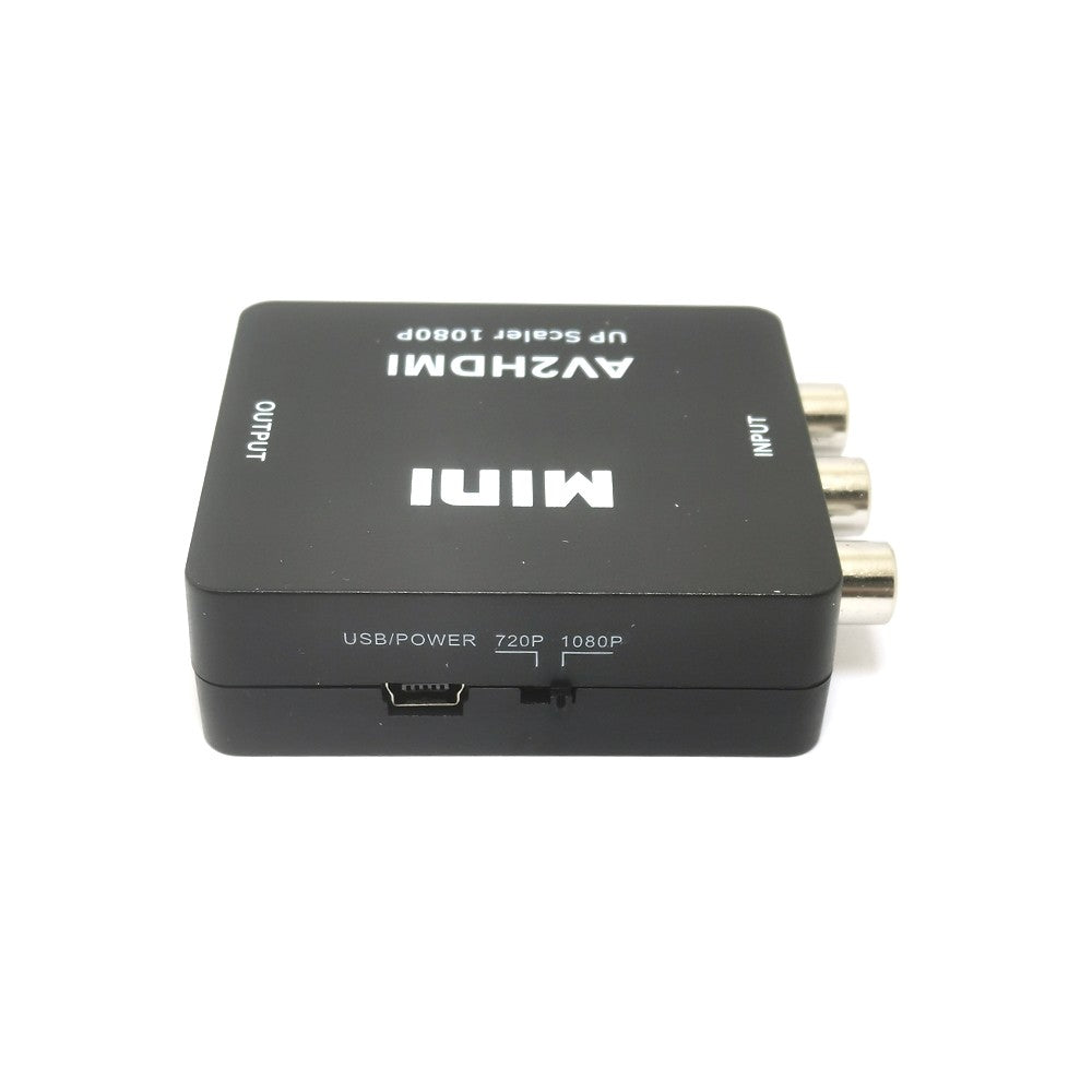 AV to HDMI Converter Mini AV to HDMI High Definition Converter