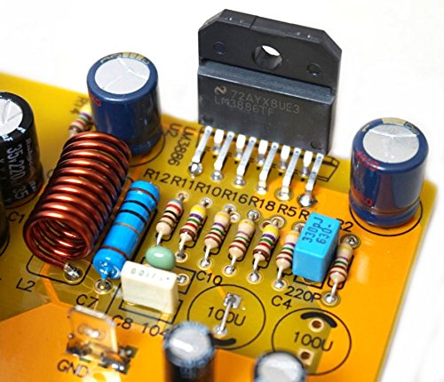 2 Channel HIFI LM3886 amplifier board with LM4562 Op Amp