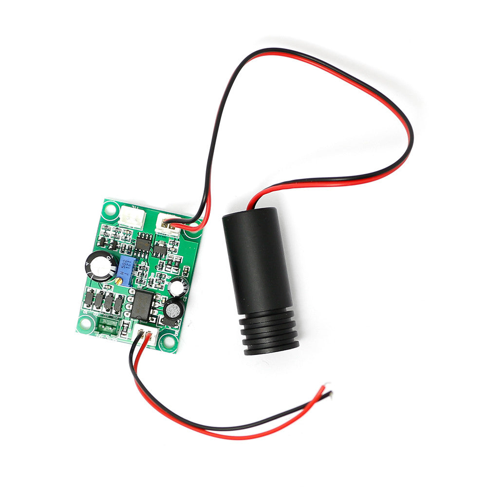 Violet Purple 405nm 100mw 12V Laser Dot Diode Module with TTL and Driver