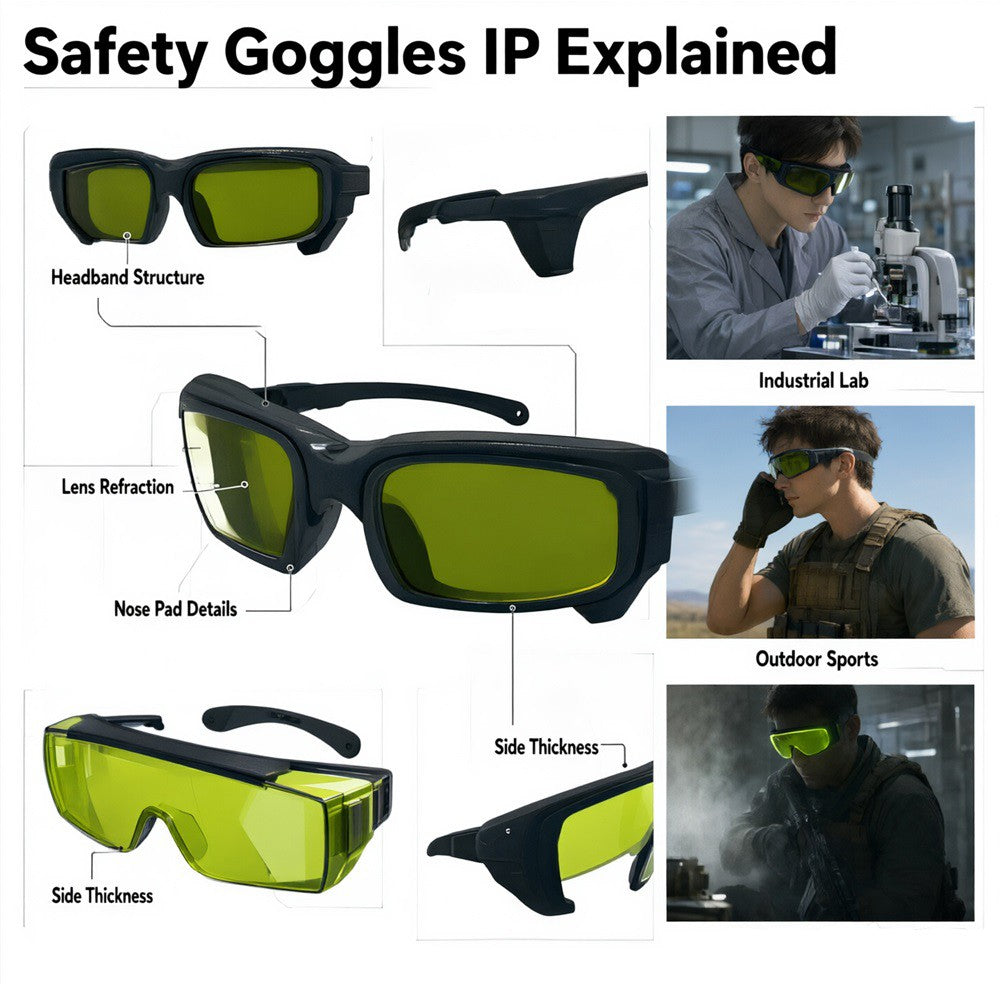 United Protection Laser Safety Goggles 755nm 808nm 1064nm YAG Laser Eye Goggles