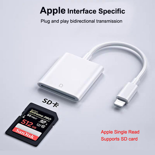 Multi functional Integrated Computer XD Card Reader Suitable for Olympus/iPhone OTG Converter CCD/SD/TF/MS Card