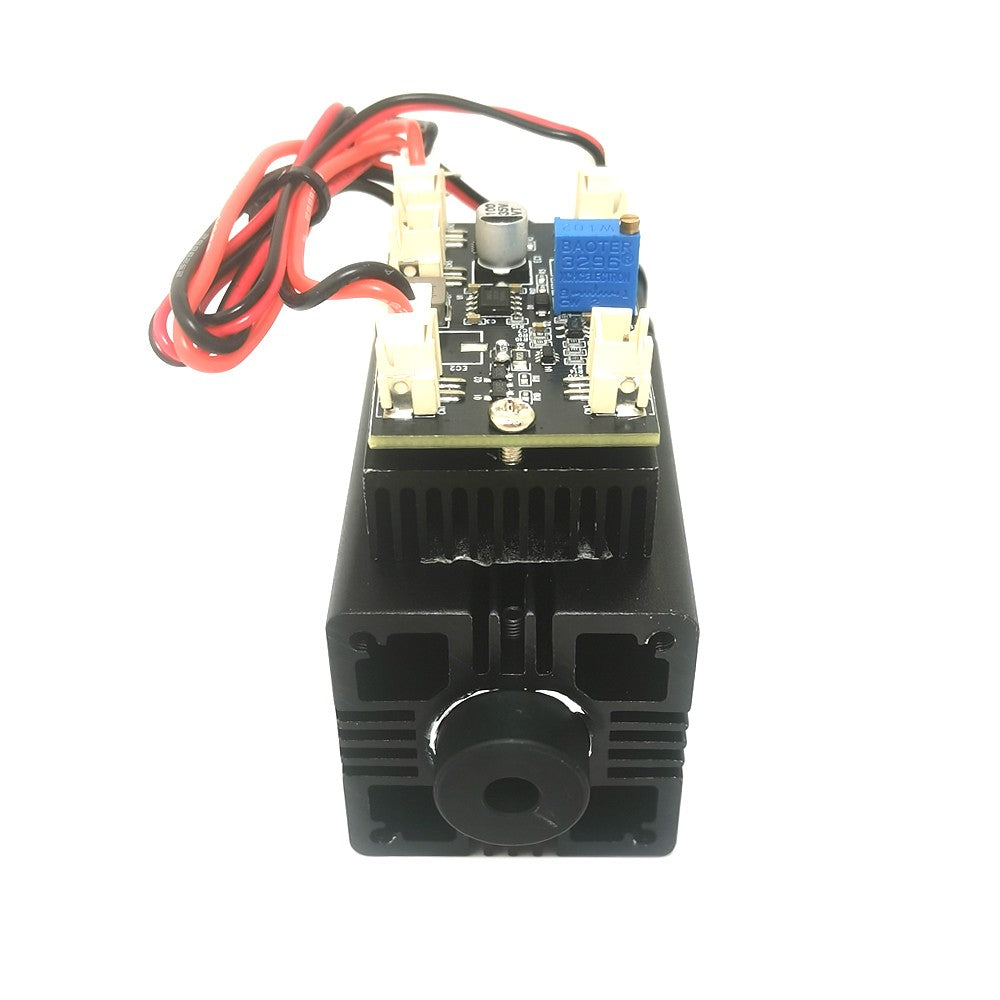 450nm Blue Light Laser Module 5000mW Stage Laser light 12V Air-cooled with TTL