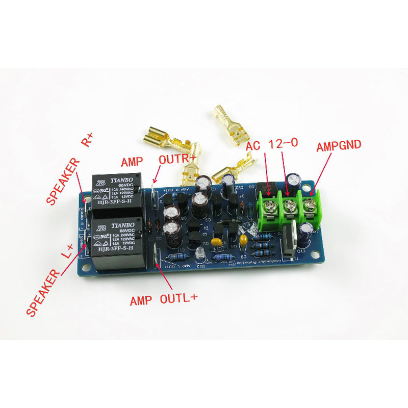 Original Dual Channel Speaker Protection Board Finished Board