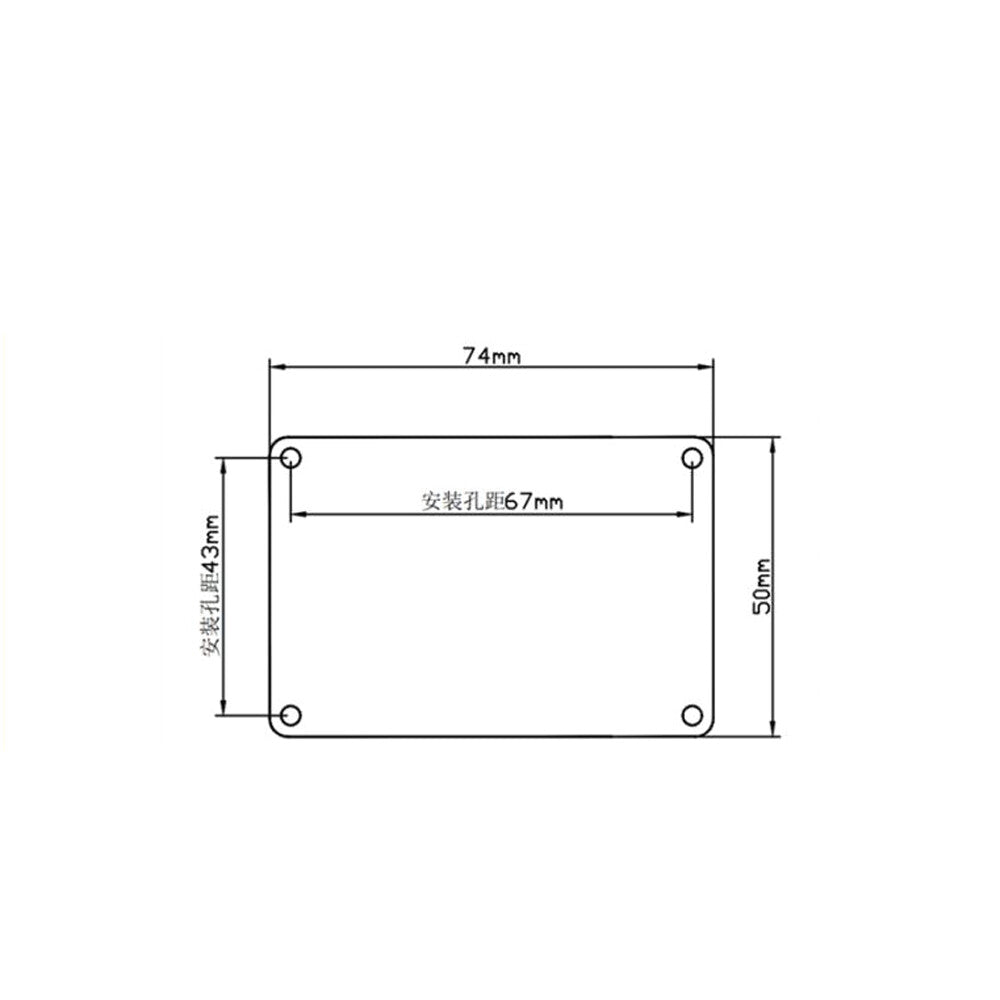 Support High And Low Frequency Band Adjustment Backlight VU Level Driver Board