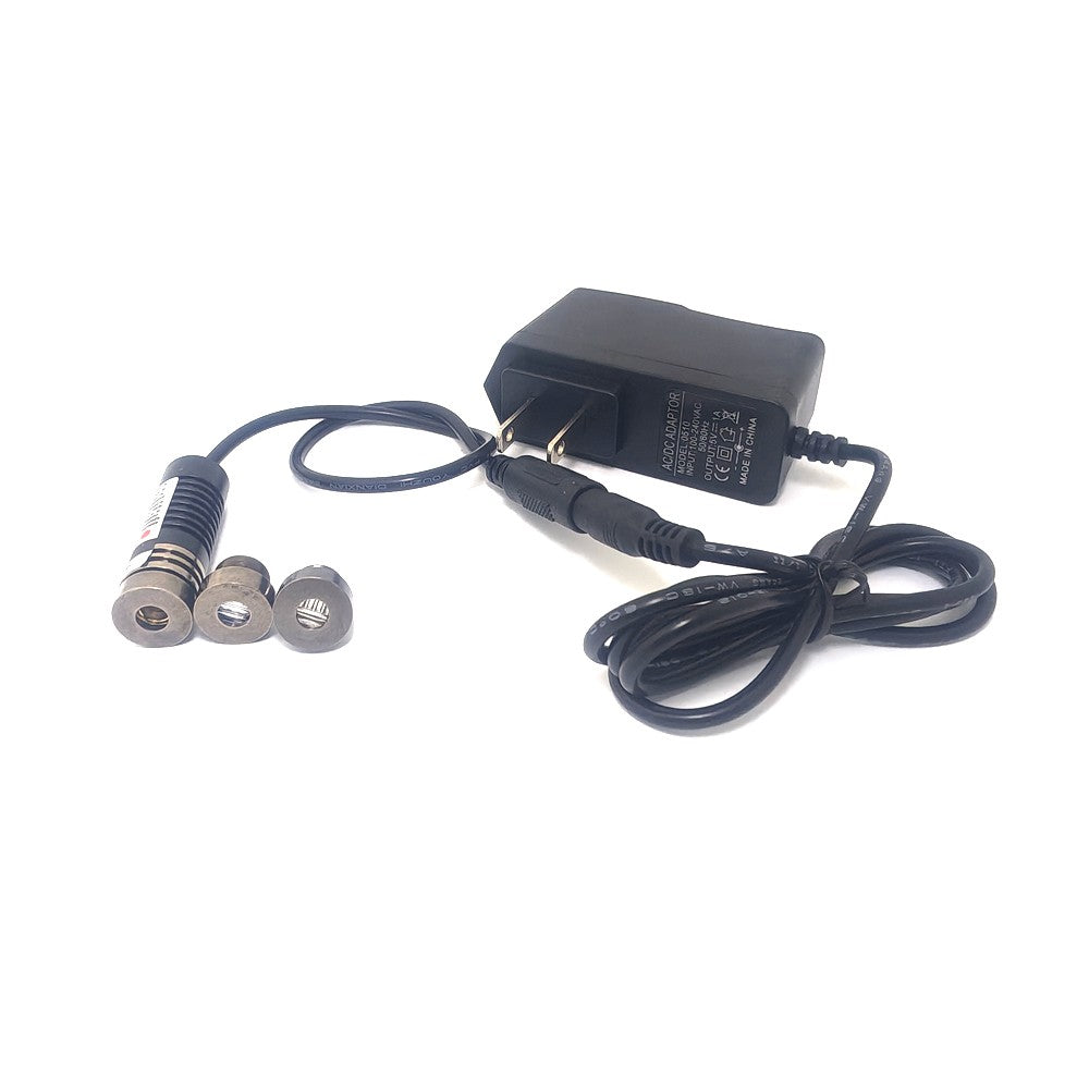 650nm 200mW Adjustable Red Laser Dot Line Cross 3in1 Wood Positioning 14.5x45mm
