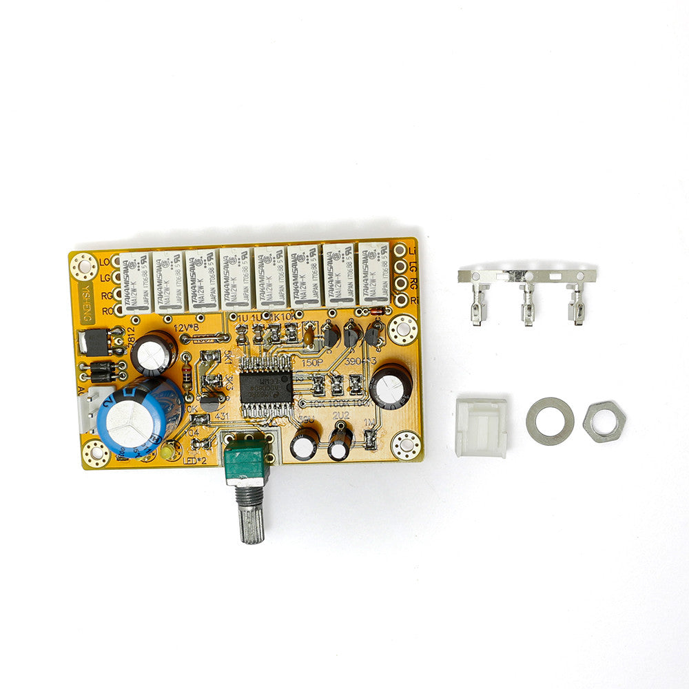 HIFI Dual Channel Relay Volume Control Board Potentiometer ALPS AC 12V-18V