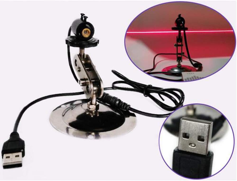 Class ⅢA 650nm 5mw USB Interface Red Light Line Laser Locator Industrial Infrared Extended Line Marking