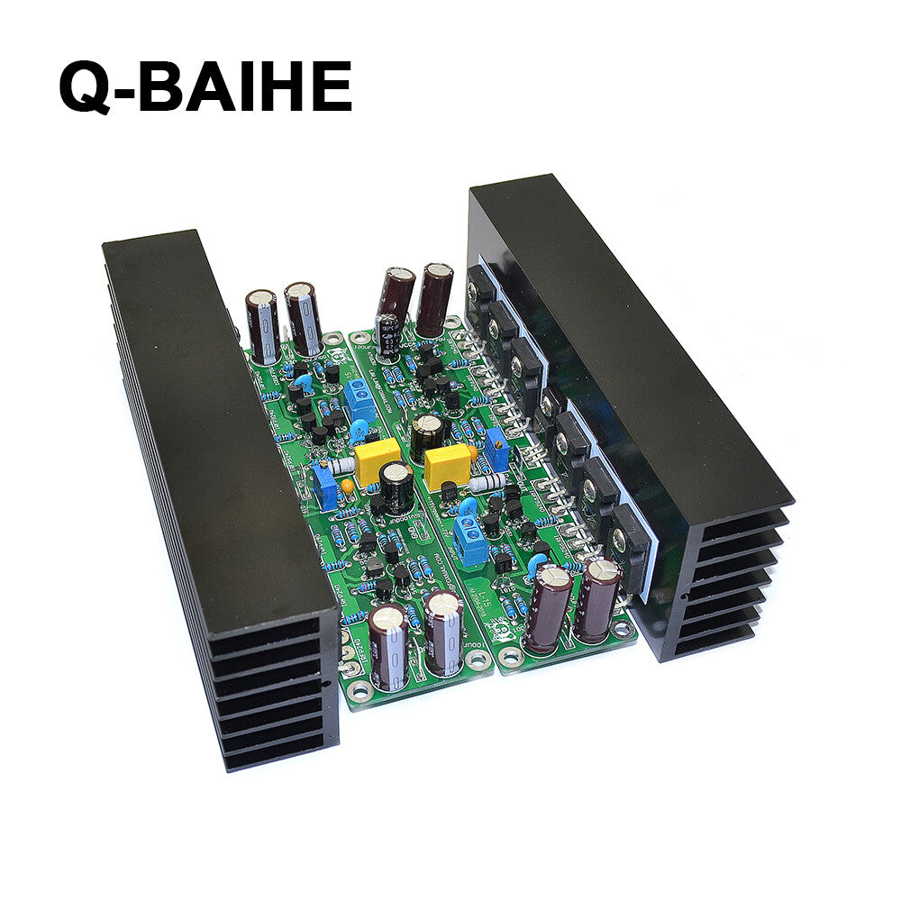 2PIECES Dual-Channel L15 FET Power Amplifier Board With Heatsink