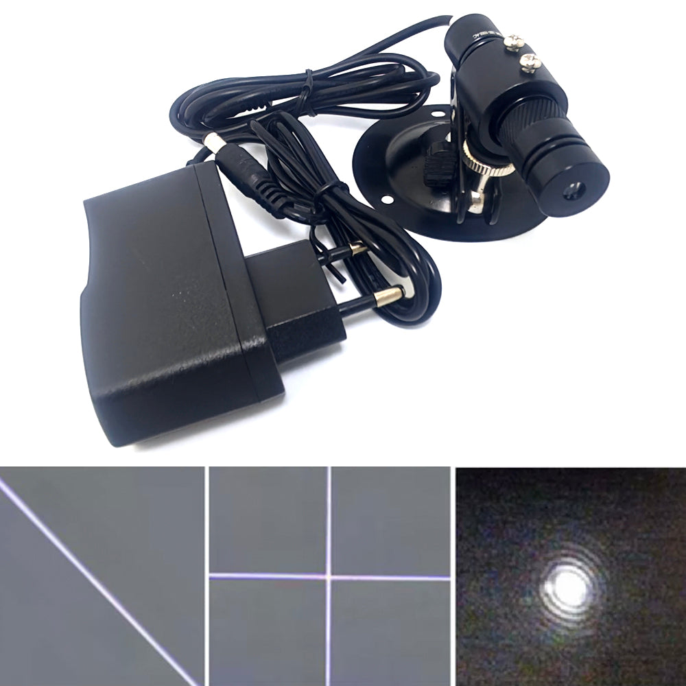 808nm 300mW Infrared Laser Module | Dot / Line / Cross, Adjustable Focus | Interactive Projection Positioning Sight