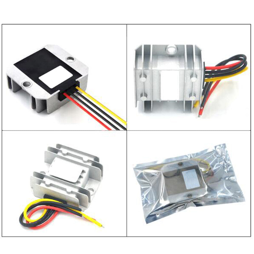 12V TO 5V 24V TO 5V LED Car Display Power Converter DC-DC StepDown Module 5A10A