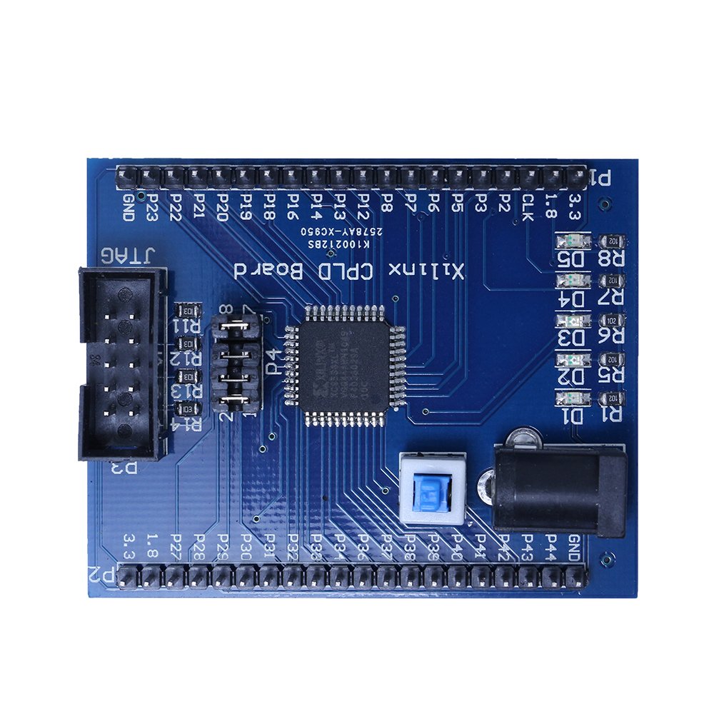 3.3V Xilinx XC9536XL CPLD Test Learn Development Board with JTAG Interface