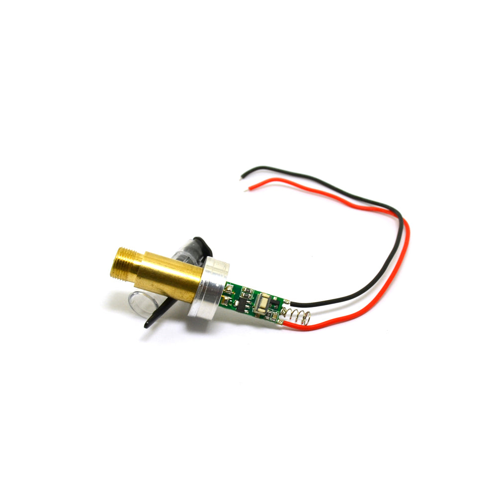 532nm 100mw Green Laser Diode Module Dot Spring 3.0-3.7V with Heatsink