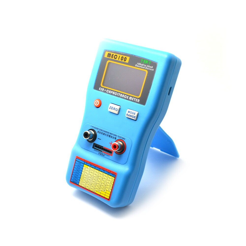 High-precision Capacitance Analyzer Meter MEC-100 Digital Display Auto Rang ESR