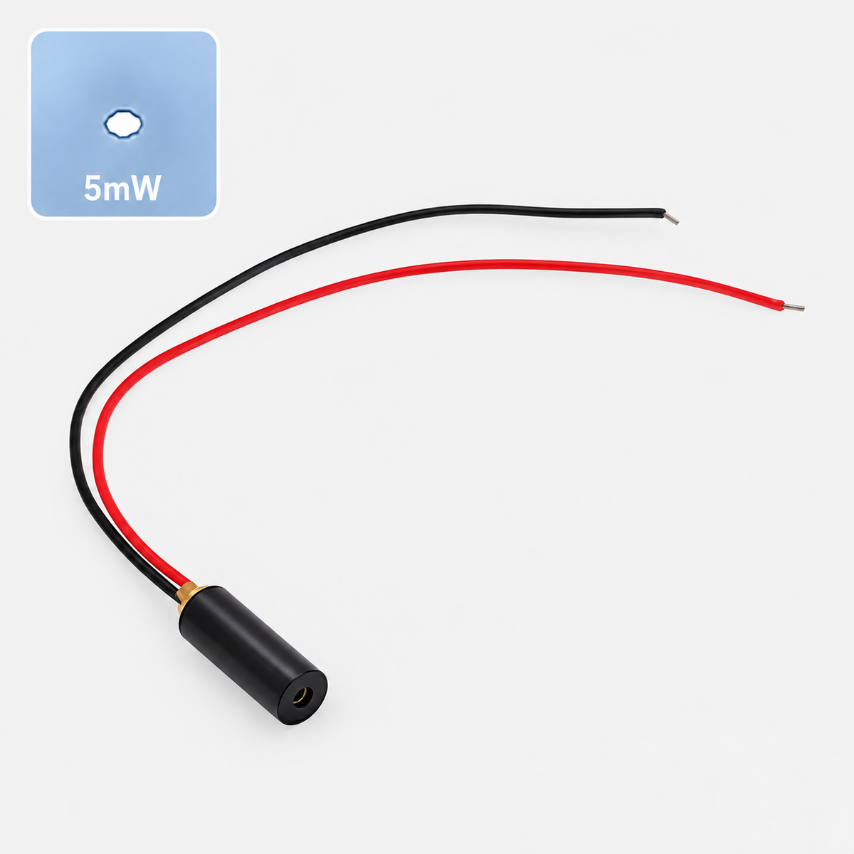 Φ5X14mm 850nm 5mW 10mW Infrarotlicht Fixfokus Lasermodul Positionierung