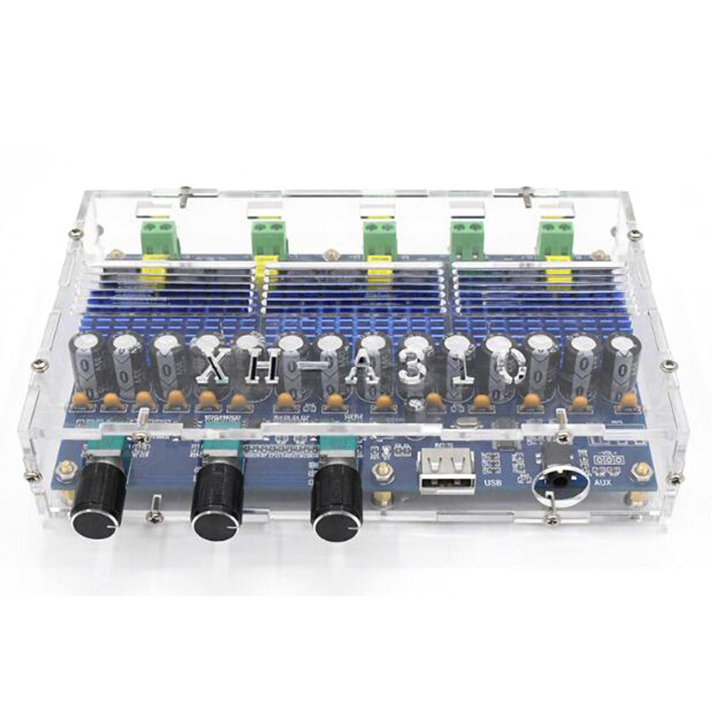 2x50W  2x100W Bluetooth Digital Power Amplifier Board 4 Channel Dual Bass Stereo