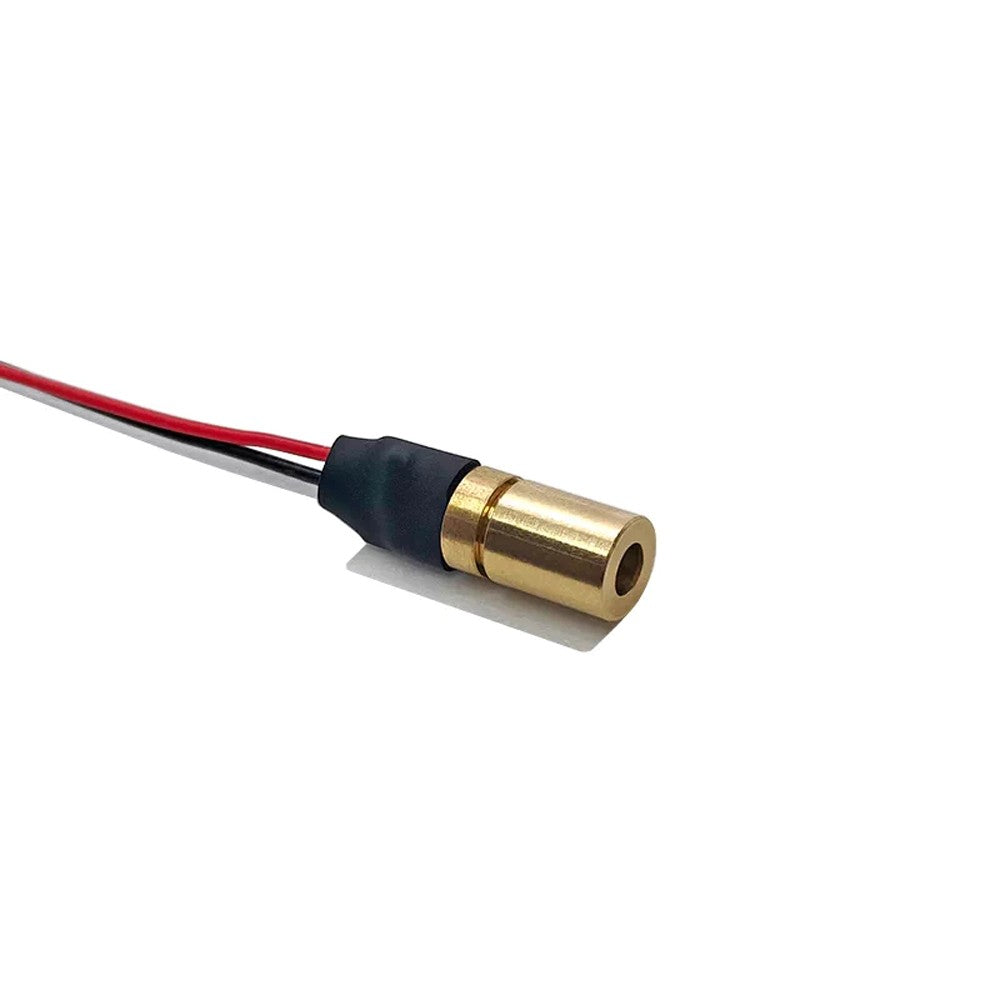 Φ6×10mm 520nm Small‑Sized Dot Green Laser Module, 0.5mW 1mW 5mW 10mW Multi‑Power Laser Diode Module