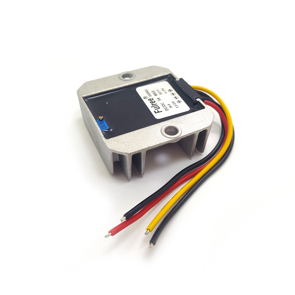 12V To 5V Car Power Converter 5.5-32V To 3-27V DC-DC Step Down Output Adjustable