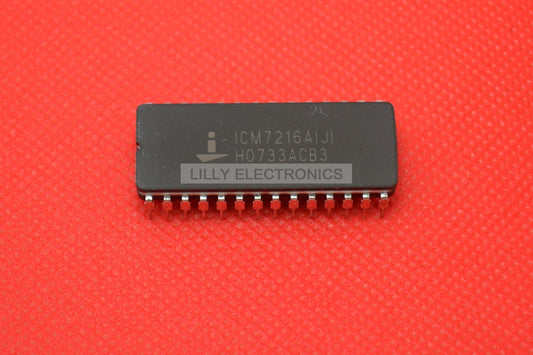 ICM7216AIJI PACKAGE:CDIP-28,IC-UNIVERSAL COUNTER