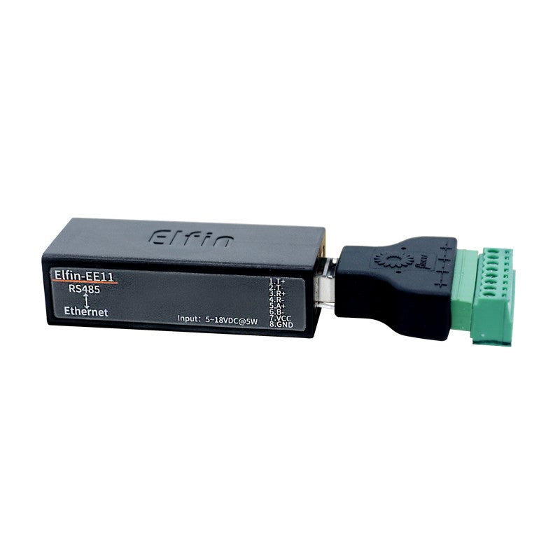 Elfin-EE11 RS485 To Ethernet Modbus DTU SMS Communication Interface Module
