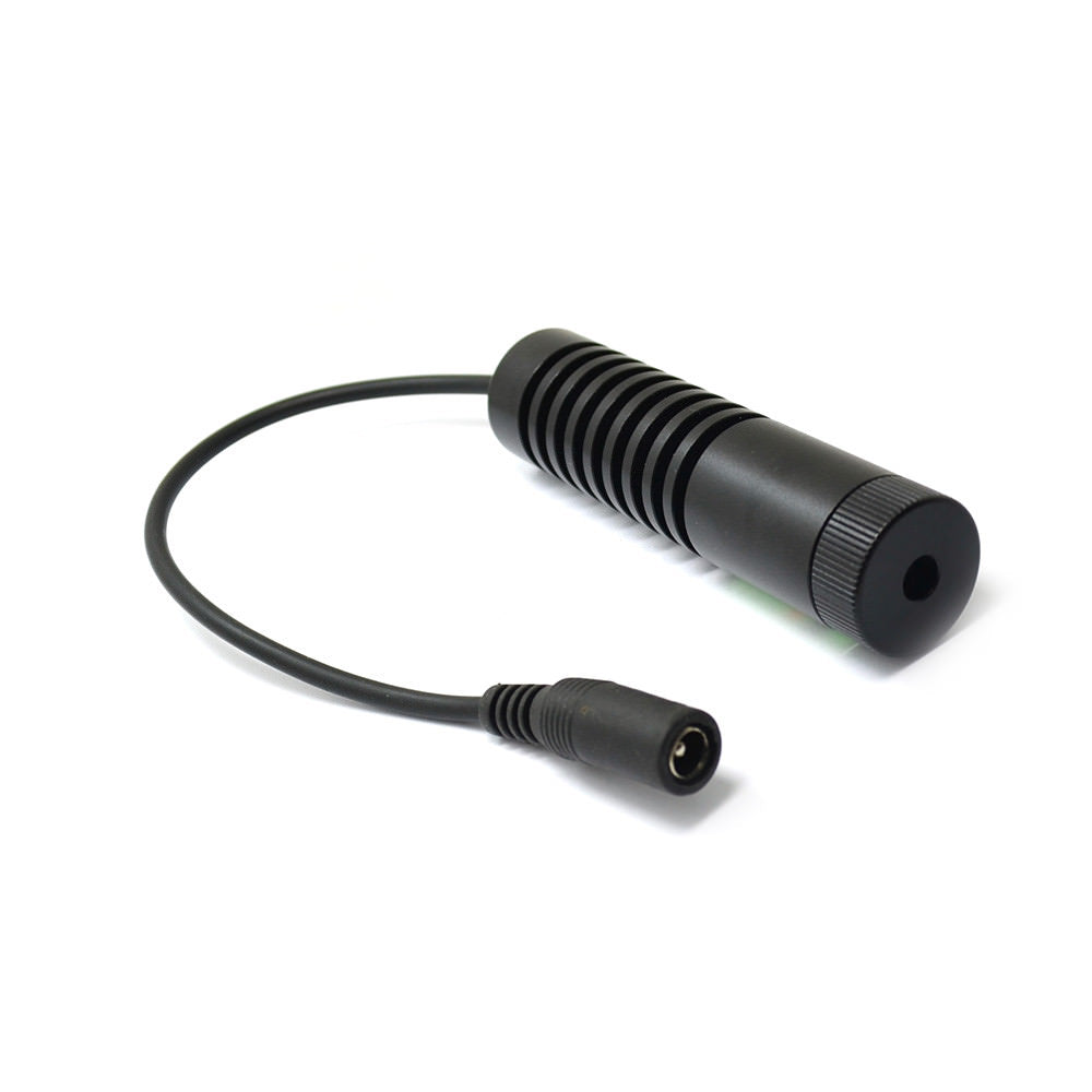 505nm ±10nm 50mW Dot Laser Module Blue-green Light with Adapter DC=5V