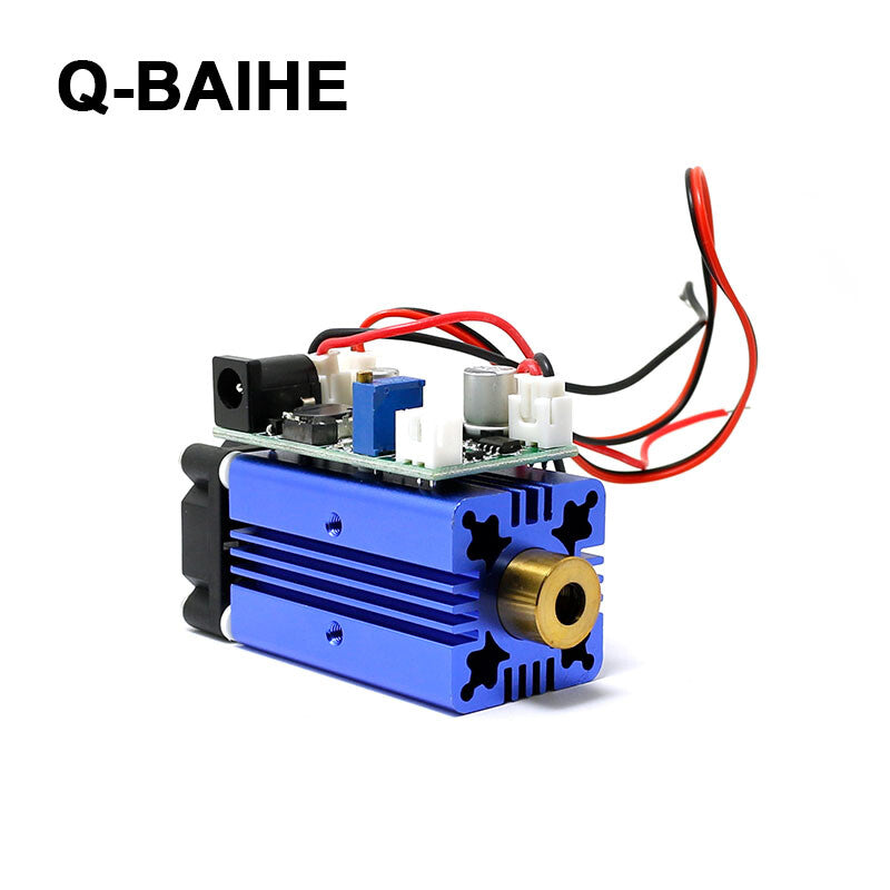 405nm 150mW Violet/Purple Laser Dot Module 12V+ TTL+ Fan Cooling- Working Long