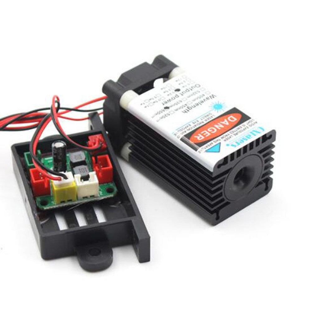 515nm 520nm 80mW 12V Green Laser Diode Module High Power Laser Beam With Fan DIY