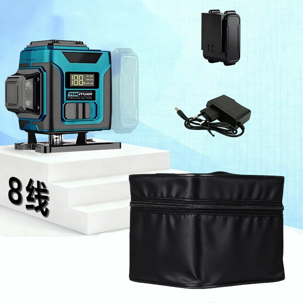 515nm High‑Precision Green Laser Level with Digital Display | Universal Level Tool for Indoor & Outdoor