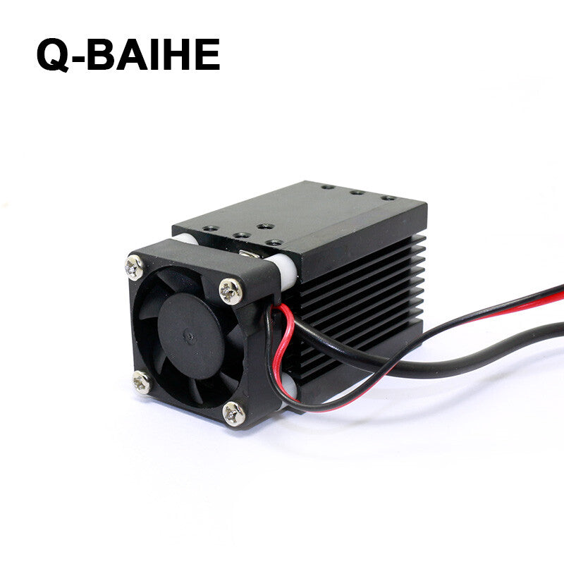 12V 405nm 200mW Violet/Purple Laser Diode Dot Module w/TTL 0-5V input 1HZ-20KHz