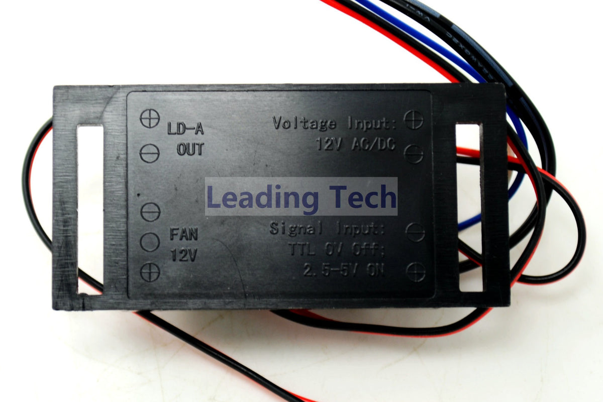 Ir Diode Module 980nm 400mw Dot IR Diode Laser Module 12V 0.4w Focusable with Driver O ...