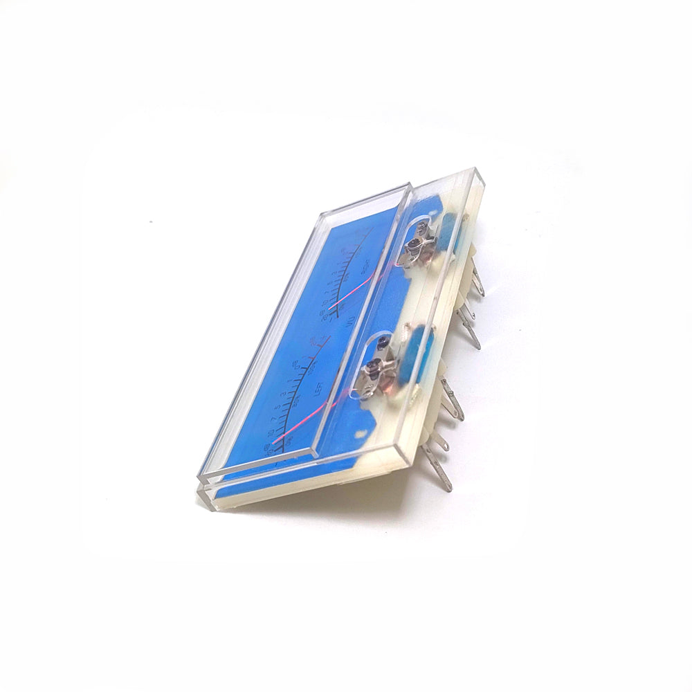 1pc SD-318M Panel VU Meter 500uA 640Omega 115x53mm with Back Light