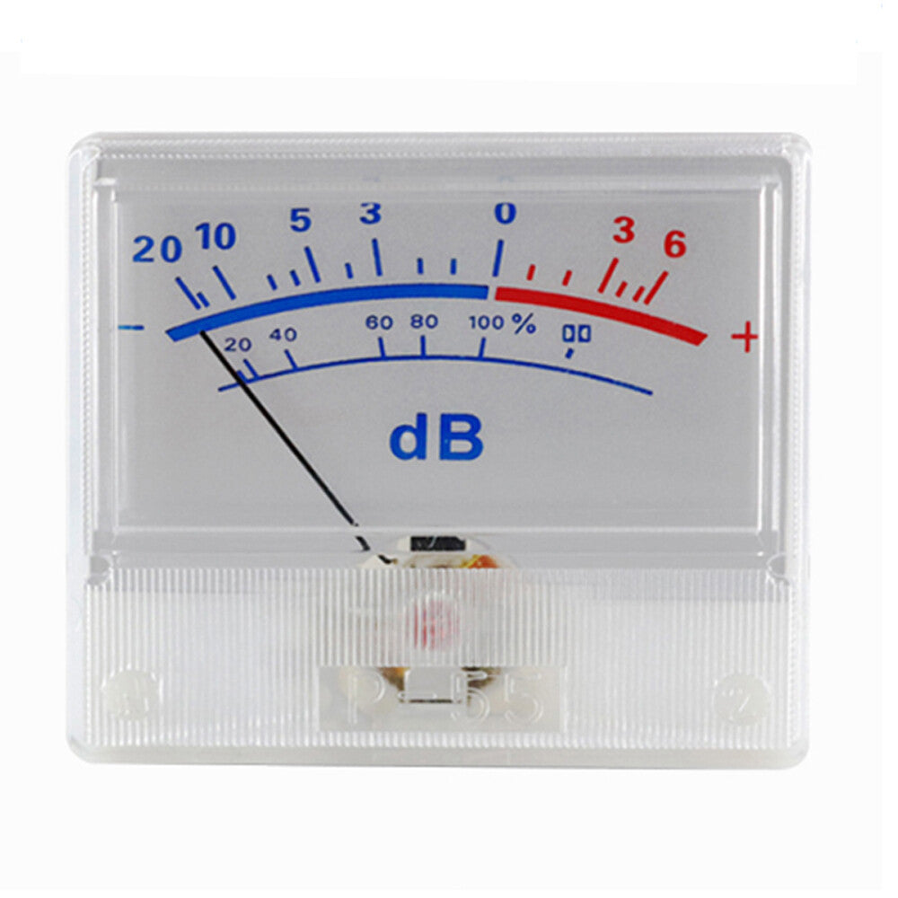 135uA 650 Ω Backless Optoelectronic Flat Meter Pointer Audio Volume VU Meter