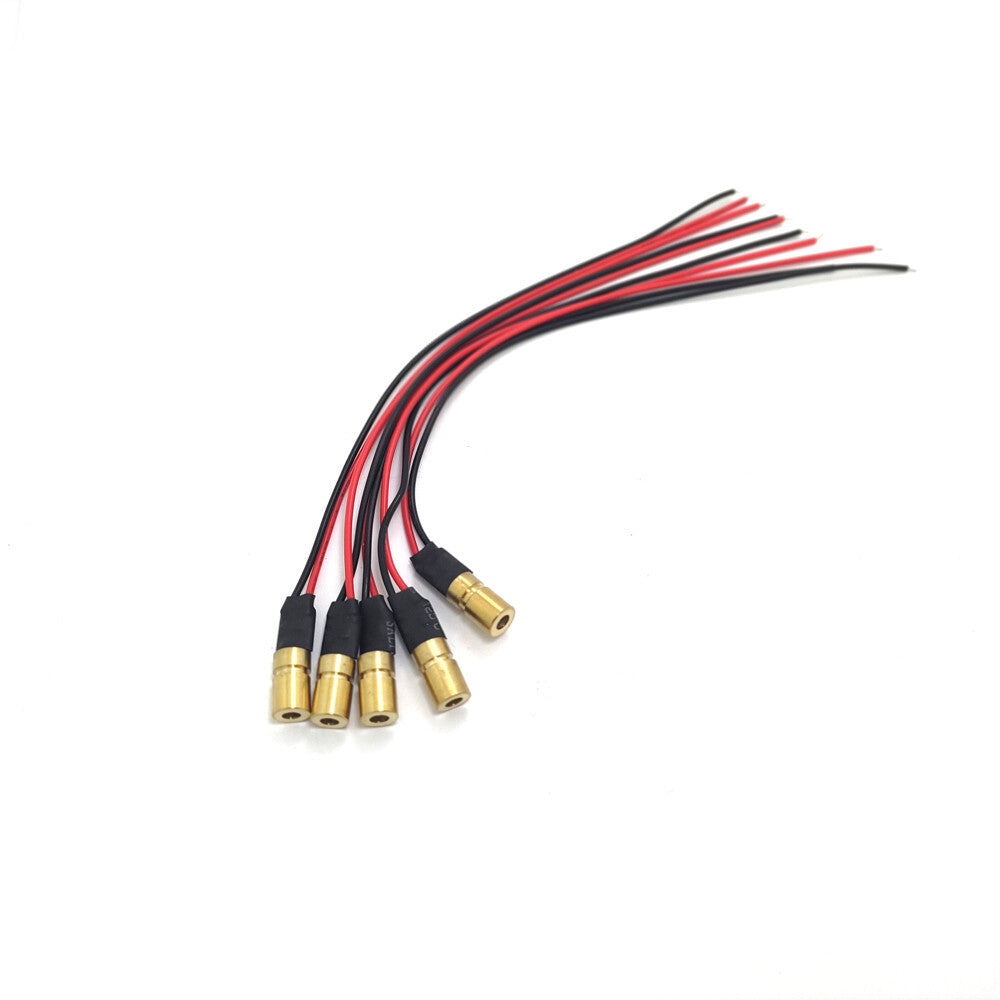 5x Mini Dot Infrared Laser Diode Module 780nm 3mw with Built-in Driver 6x10mm