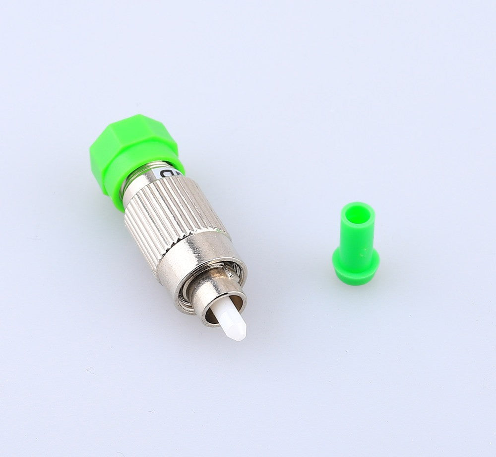 SM Single Mode FC/APC Round Male Female Fixed Fiber Optic Attenuator 1‑20dB