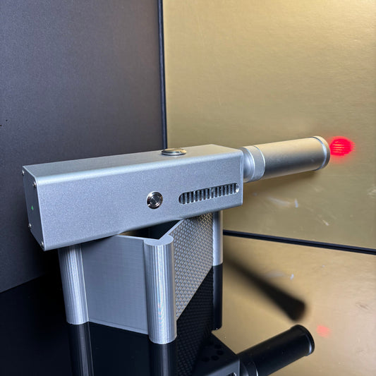 130W Handheld Laser Igniter, High‑Power Laser Pump Source with 15X Focus Lens