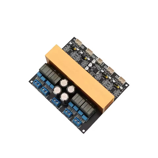 TPA3255 4-Channel 315W×4 HiFi Class D Digital Power Amplifier Board, Balanced Input Audio Amp Module DC24-48V