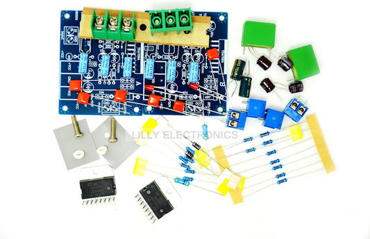 Amplifier DIY KITS  TDA7294 dual-channels Audio Power Amplifier board 60W+60W DC ±25V-±38V