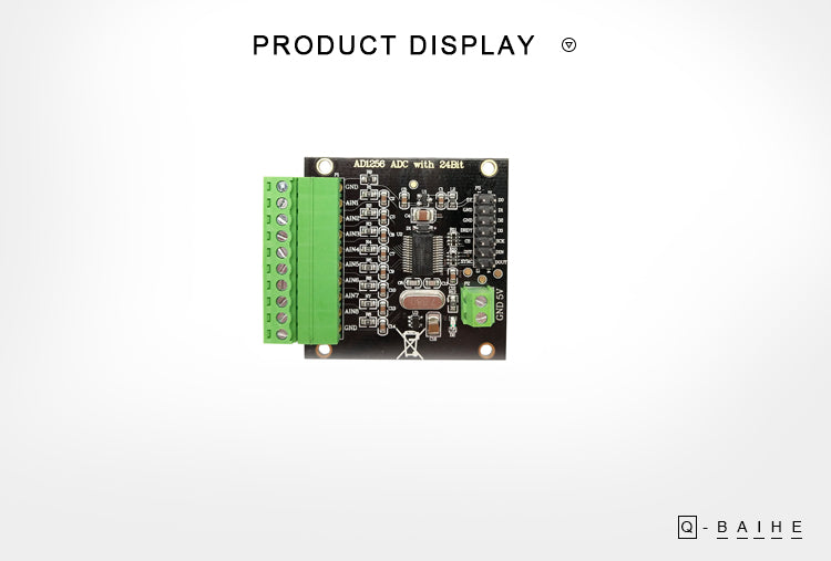 ADS1256 24-Bit High Precision ADC Data Acquisition Analog To Digital Converter