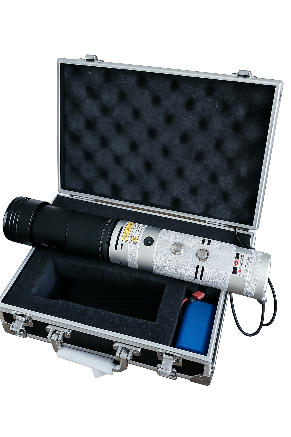 Professional 120W Laser Igniter with 50× Beam Expander (70 mm Aperture)
