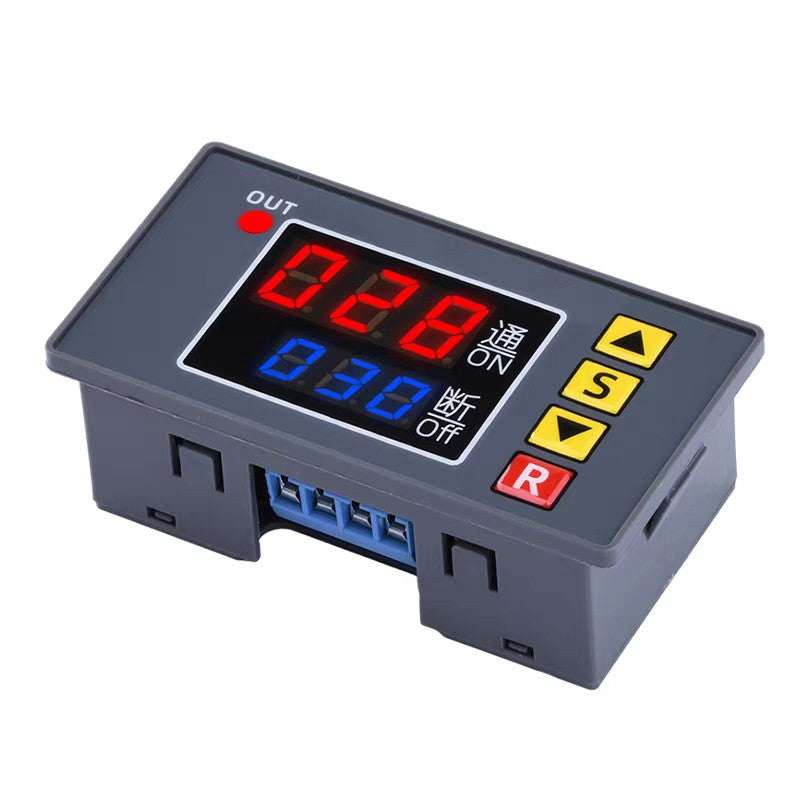 T3231 Adjustable Digital Delay Relay LED Display Cycle Timing Control Switch