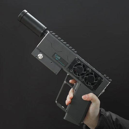 130W Handheld Fixed‑Point Laser Igniter, for Teaching, R&D and DIY Science Experiments with Complete Accessories