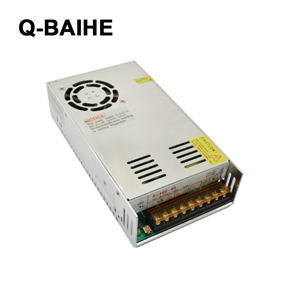 DC Power Supply for DC48V 8.3A 400W High-speed Air-cooled Spindle AC110/220V