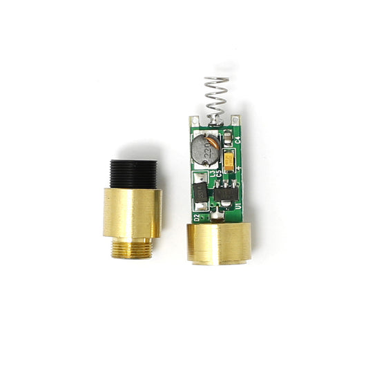 405nm Violet Laser Diode Module 50mW W/ Lens and Lens Holder 405MD-50-DIY-301