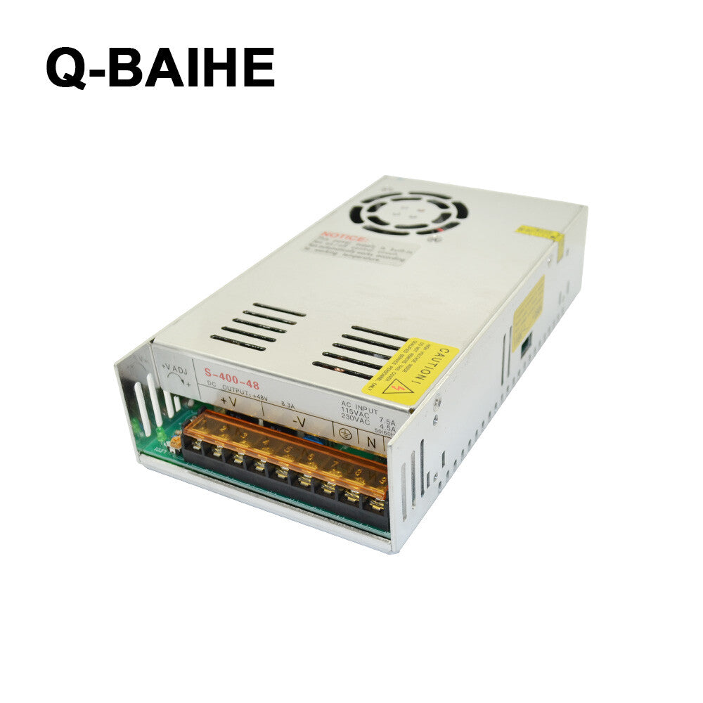 DC Power Supply for DC48V 8.3A 400W High-speed Air-cooled Spindle AC110/220V